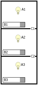 Paroi de séparation, exemple de structure