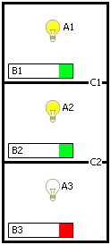 Paroi de séparation, exemple 1