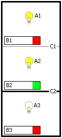 Paroi de séparation, exemple 2